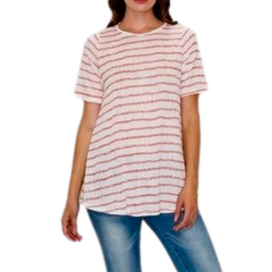 Go With The Flow Striped Tunic